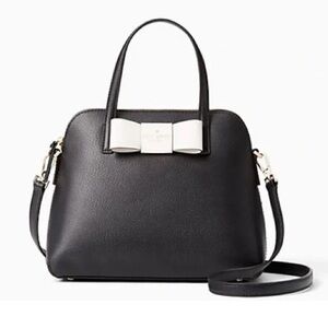 kate spade bow leather bag